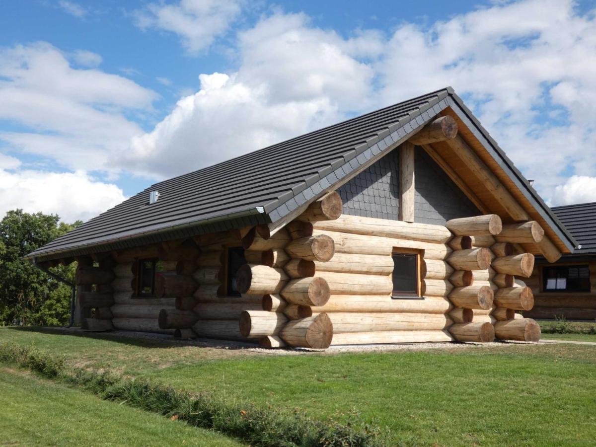 Naturstammhaus Tollensesee Groß Nemerow Eksteriør bilde