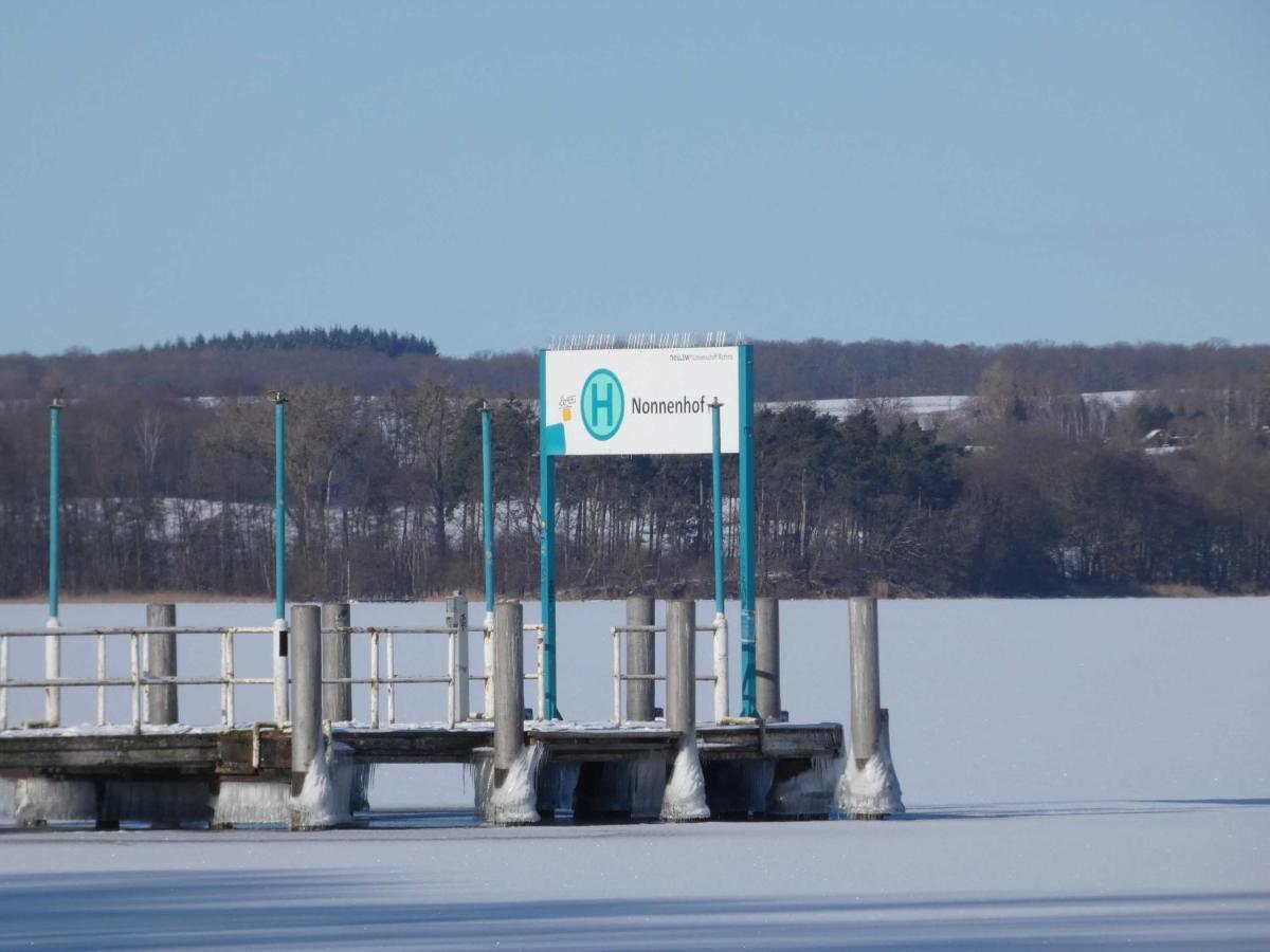 Naturstammhaus Tollensesee Groß Nemerow Eksteriør bilde